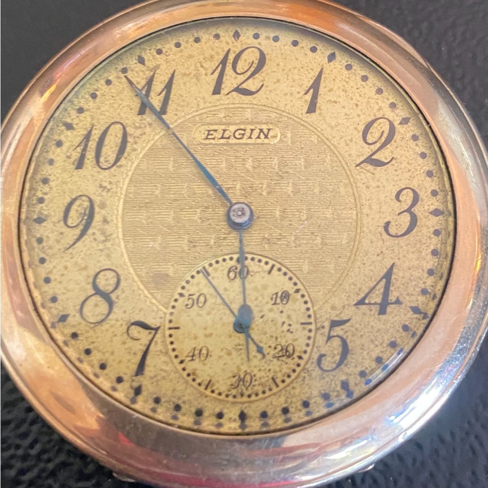 Working Elgin Gold Filled 17 Jewels Pocket Watch 1920’s